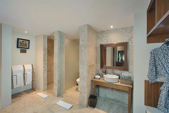 Three Bedroom Family Villa with Pool and Rice Terrace View